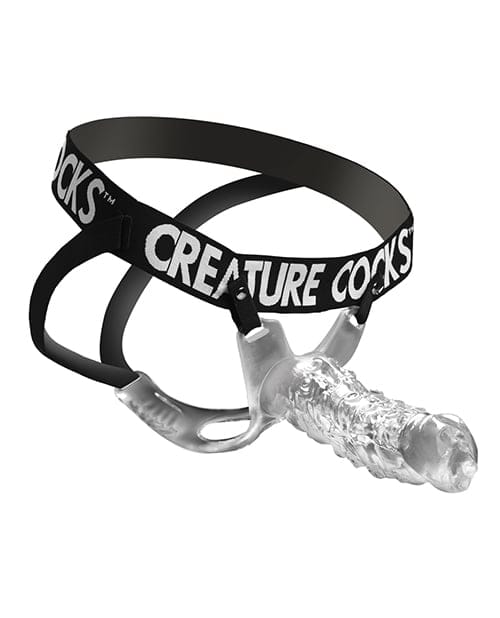 XR Brands - Creature Cocks King Kraken Hollow Strap On with Harness XR1101 CherryAffairs