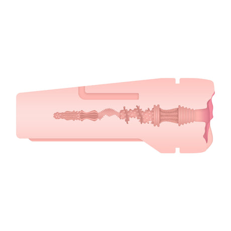 Zero Tolerance - Grip It Squishy Realistic Stroker with Vibrating Cock Ring CherryAffairs