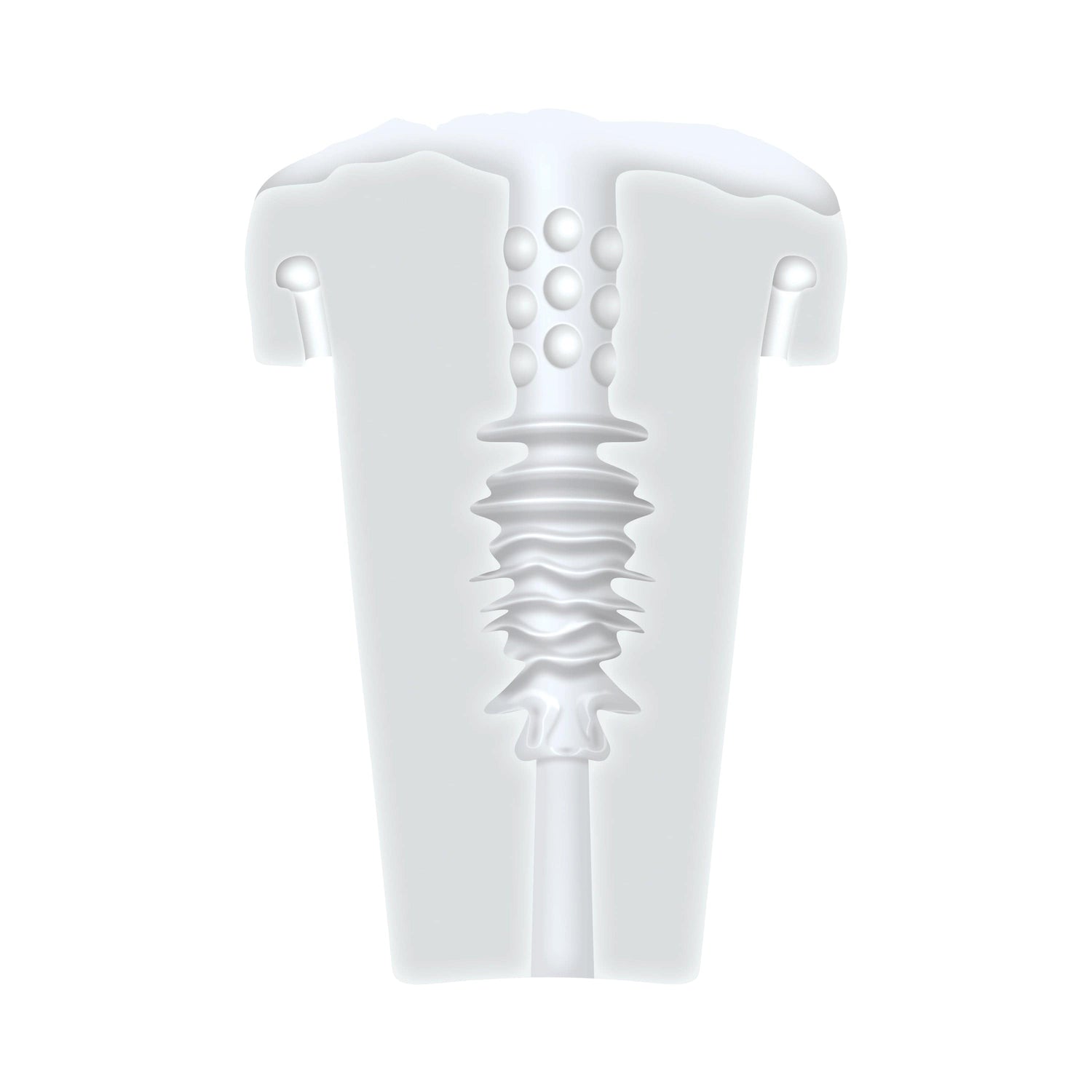 Zero Tolerance - Sucking Good Rechargeable Vacuum Suction Vibrating Masturbator Penis Pump (White) ZR1042 CherryAffairs