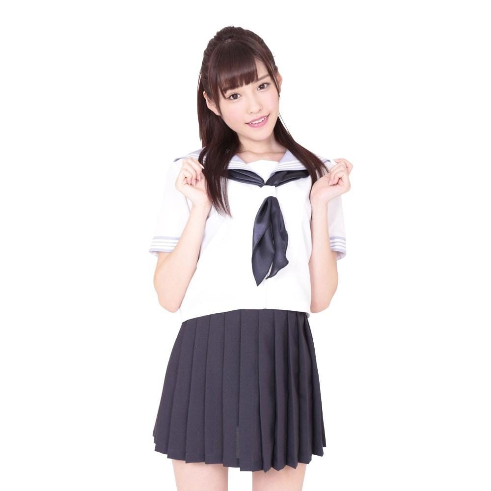 A&T - Kami High School Summer Special Uniform Costume (White) AT1031 CherryAffairs
