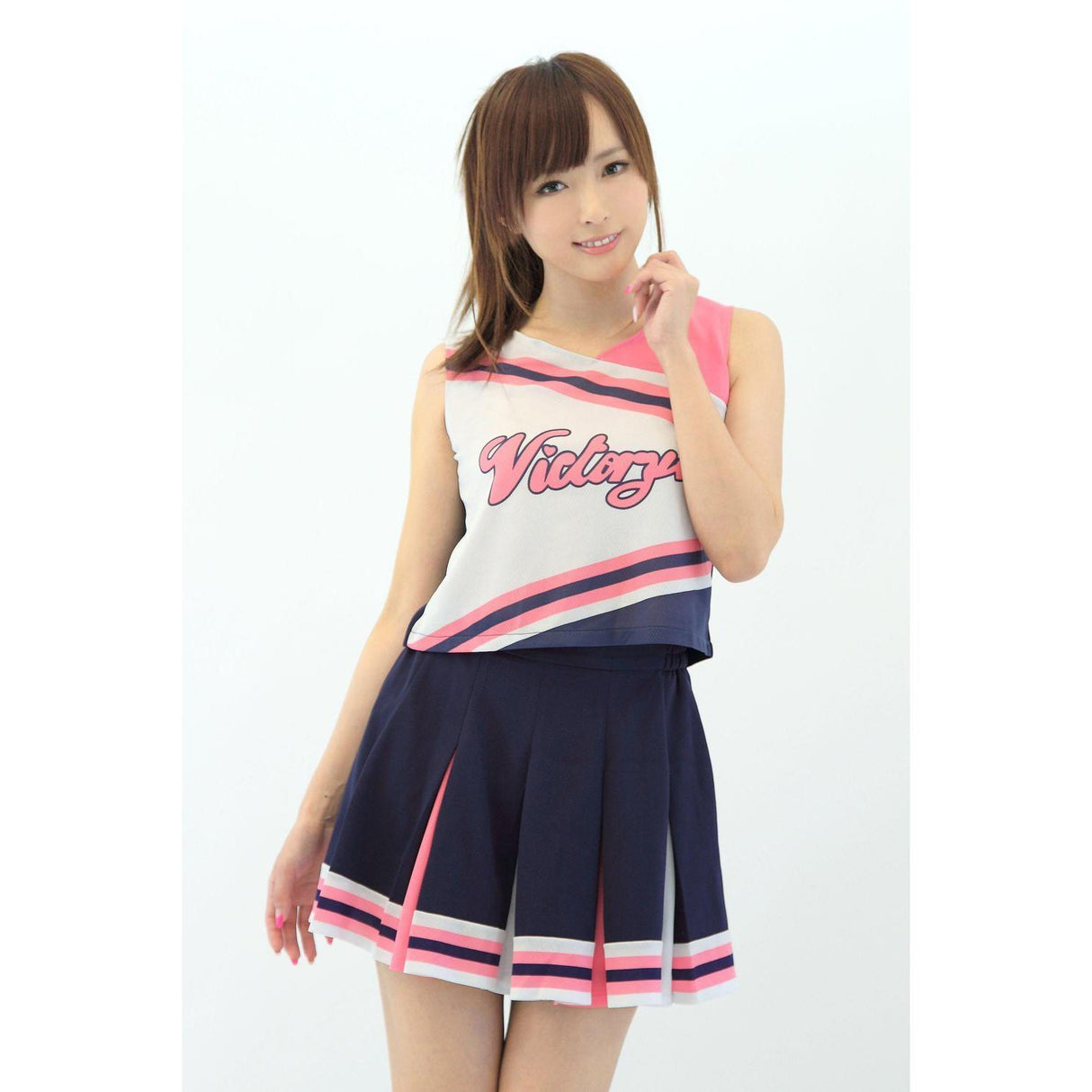 A&T - Lovely Cheerleader Costume (Multi Colour) AT1011 CherryAffairs