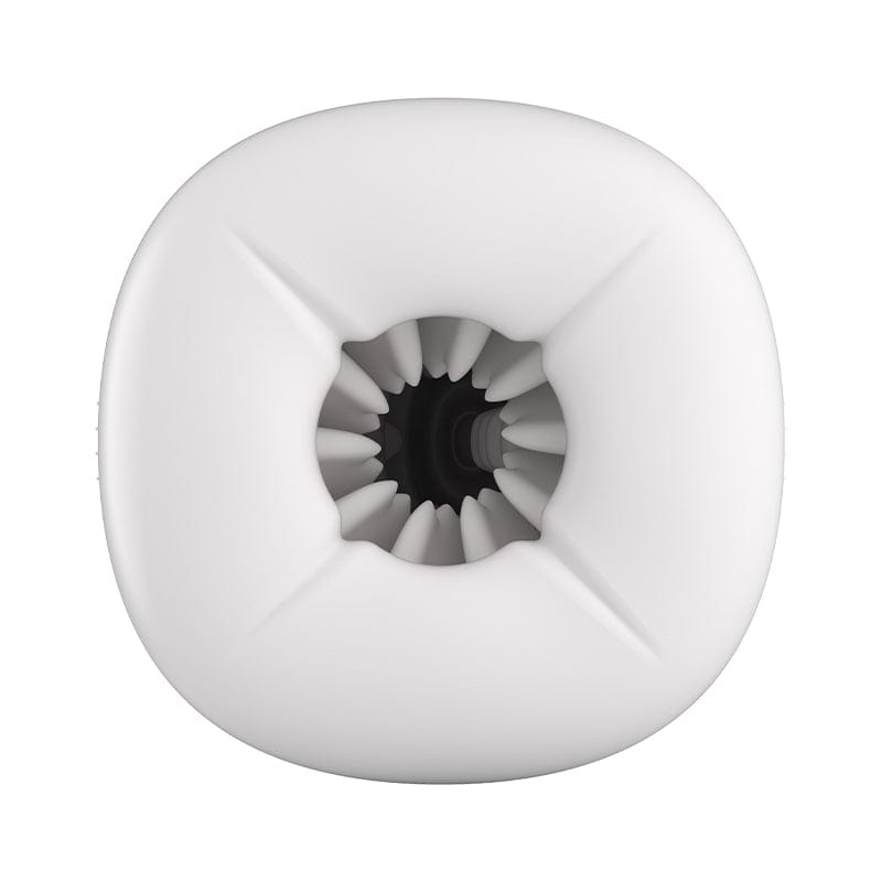 AK - Super S1 Heat Thrusting Masturbator (White)    Masturbator Soft Stroker (Vibration) Rechargeable