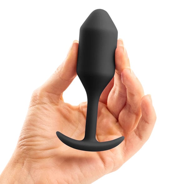 B-Vibe - Snug Plug Weighted Silicone Anal Plug Anal Plug (Non Vibration)