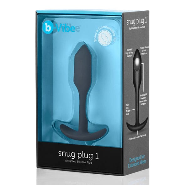 B-Vibe - Snug Plug Weighted Silicone Anal Plug BV1014 CherryAffairs