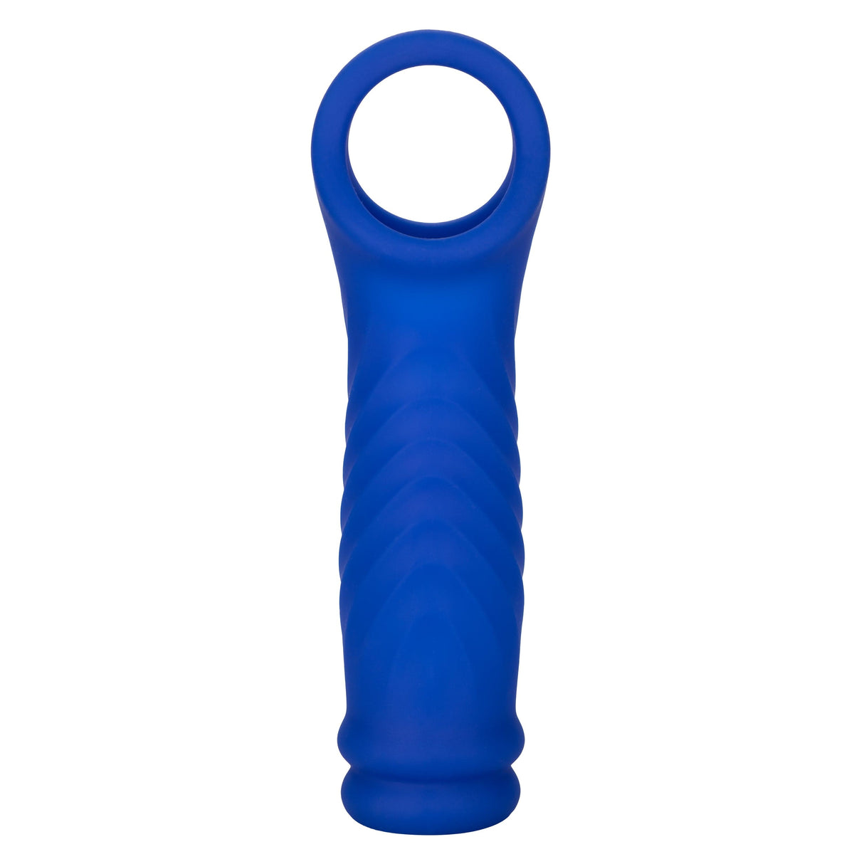 California Exotics - Admiral Liquid Silicone Wave Extension Cock Sleeve (Blue) CE1969 CherryAffairs