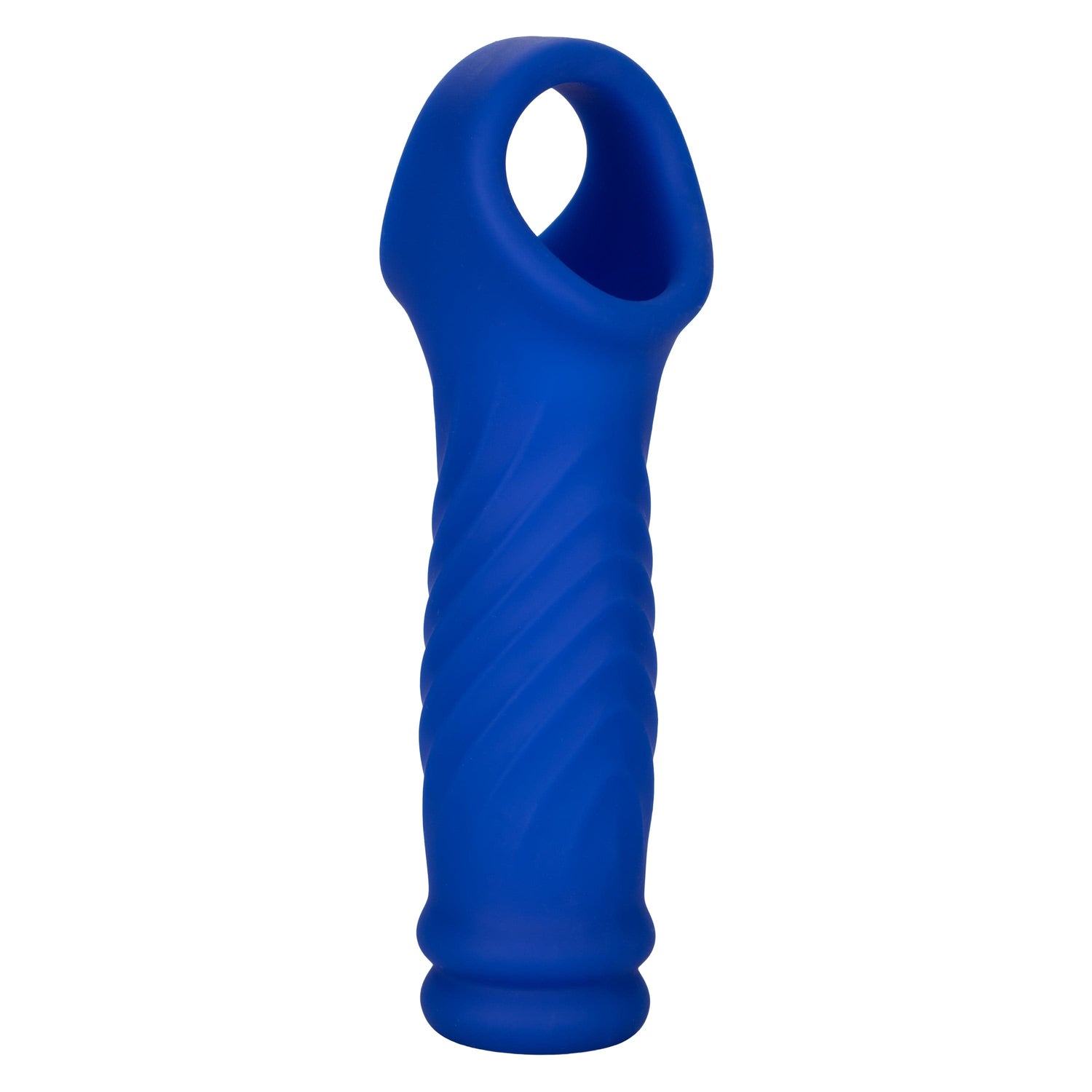 California Exotics - Admiral Liquid Silicone Wave Extension Cock Sleeve (Blue) CE1969 CherryAffairs