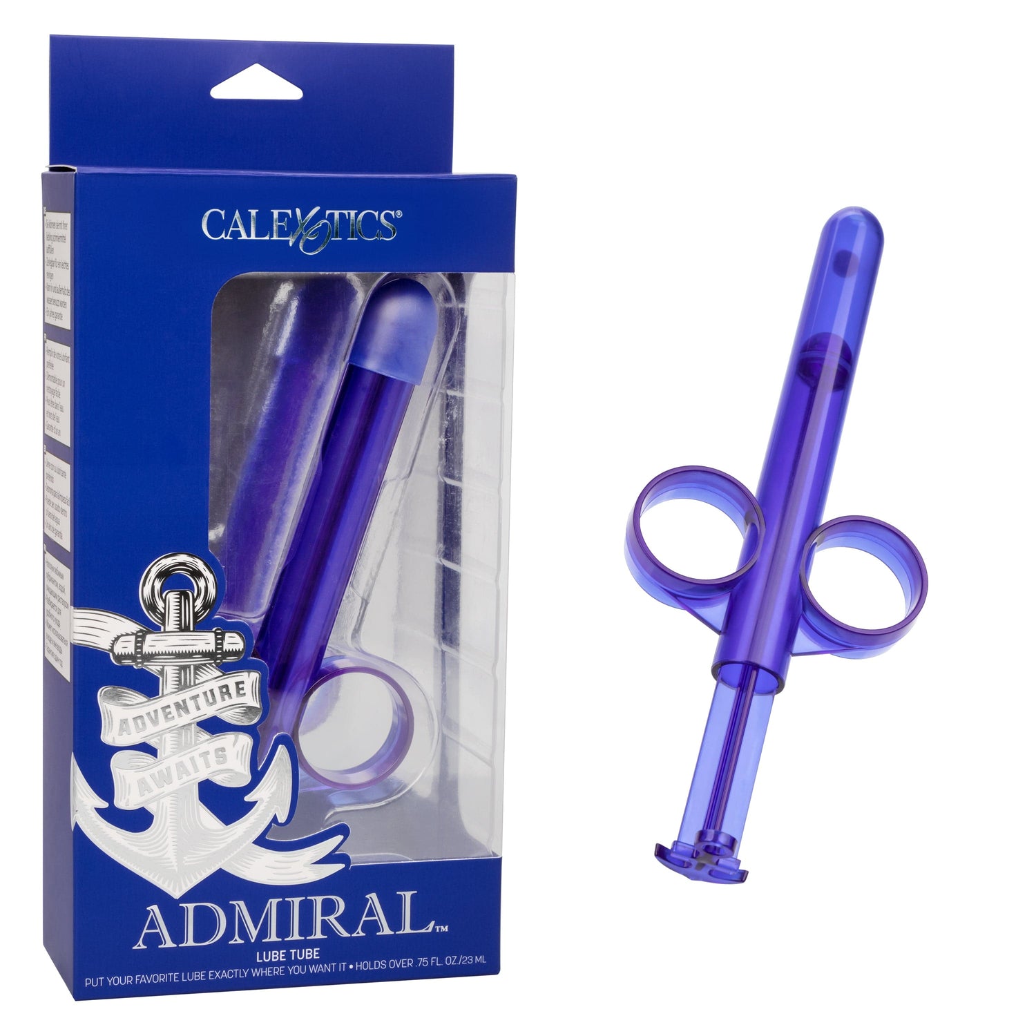 California Exotics - Admiral Lube Tube Accessory (Blue) CE1971 CherryAffairs