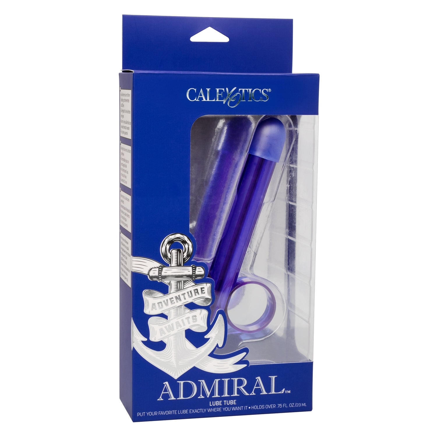 California Exotics - Admiral Lube Tube Accessory (Blue) CE1971 CherryAffairs