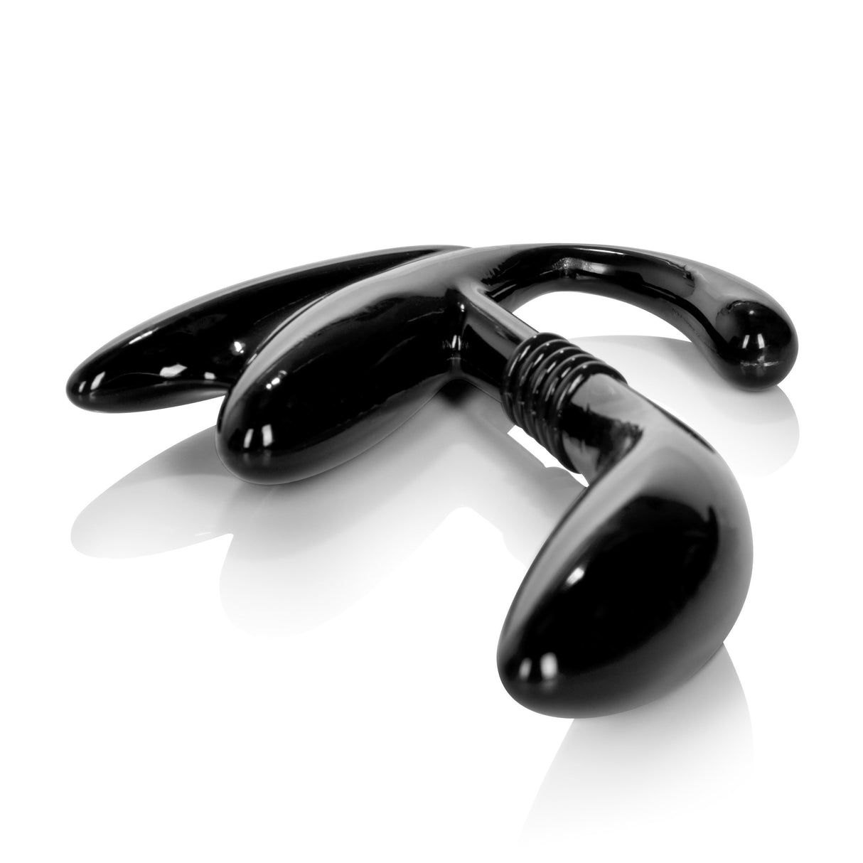 California Exotics - Apollo Curved Prostate Probe Massager (Black) CE1572 CherryAffairs