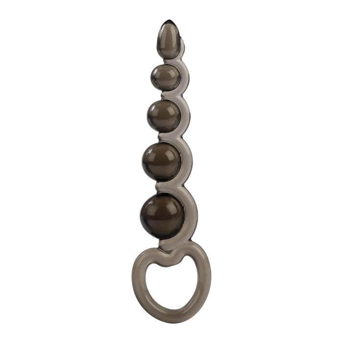 California Exotics - Basic Essentials Beaded Probe Anal Beads - CherryAffairs.sg