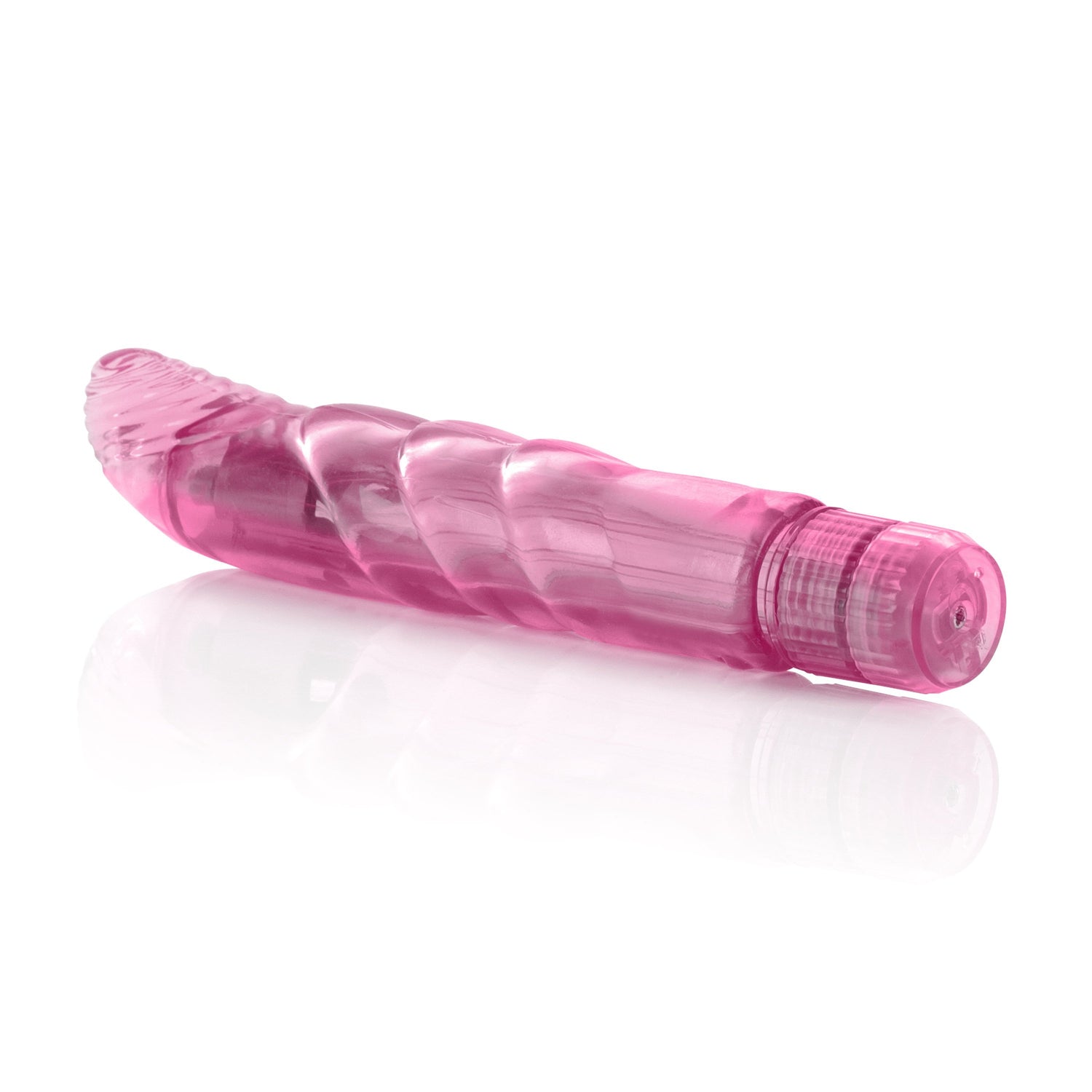 California Exotics - Basic Essentials Slim Softee G Spot Vibrator (Pink) CE1443 CherryAffairs