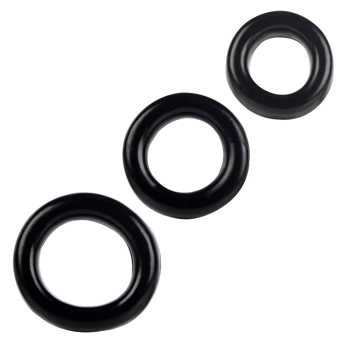 California Exotics - COLT 3 Cock Ring Set (Black) CE1856 CherryAffairs