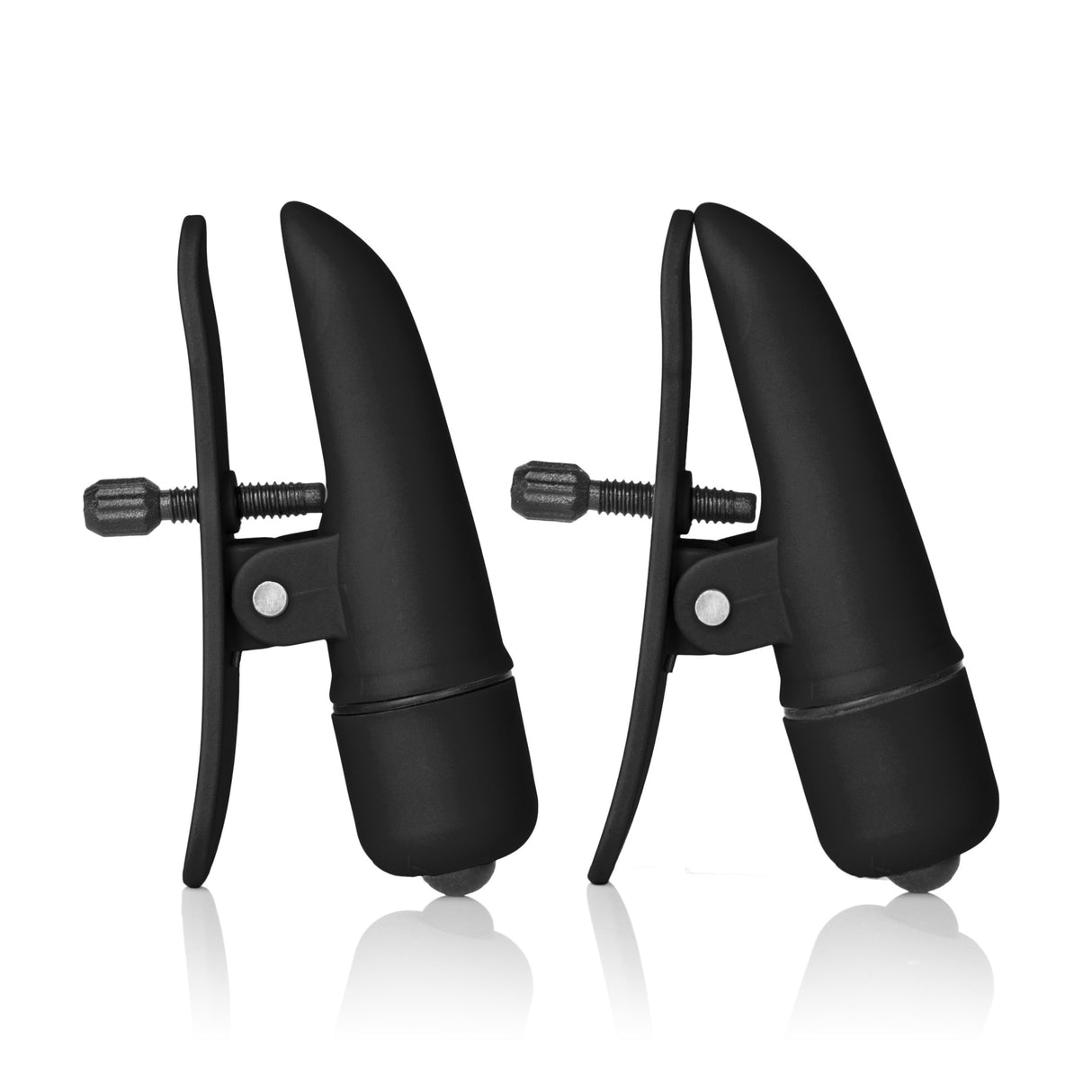 California Exotics - COLT Grips Vibrating Nipple Clamps (Black) CE1455 CherryAffairs