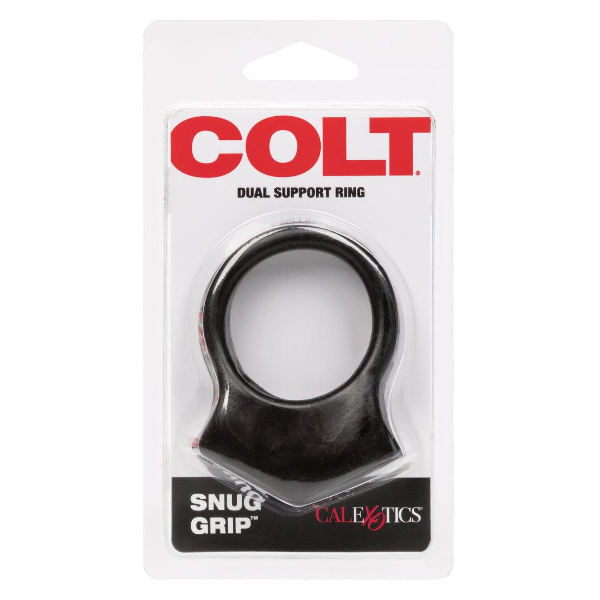 California Exotics - COLT Snug Grip Dual Support Cock Ring (Black) CE1921 CherryAffairs