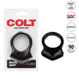 California Exotics - COLT Snug Grip Dual Support Cock Ring (Black) CE1921 CherryAffairs