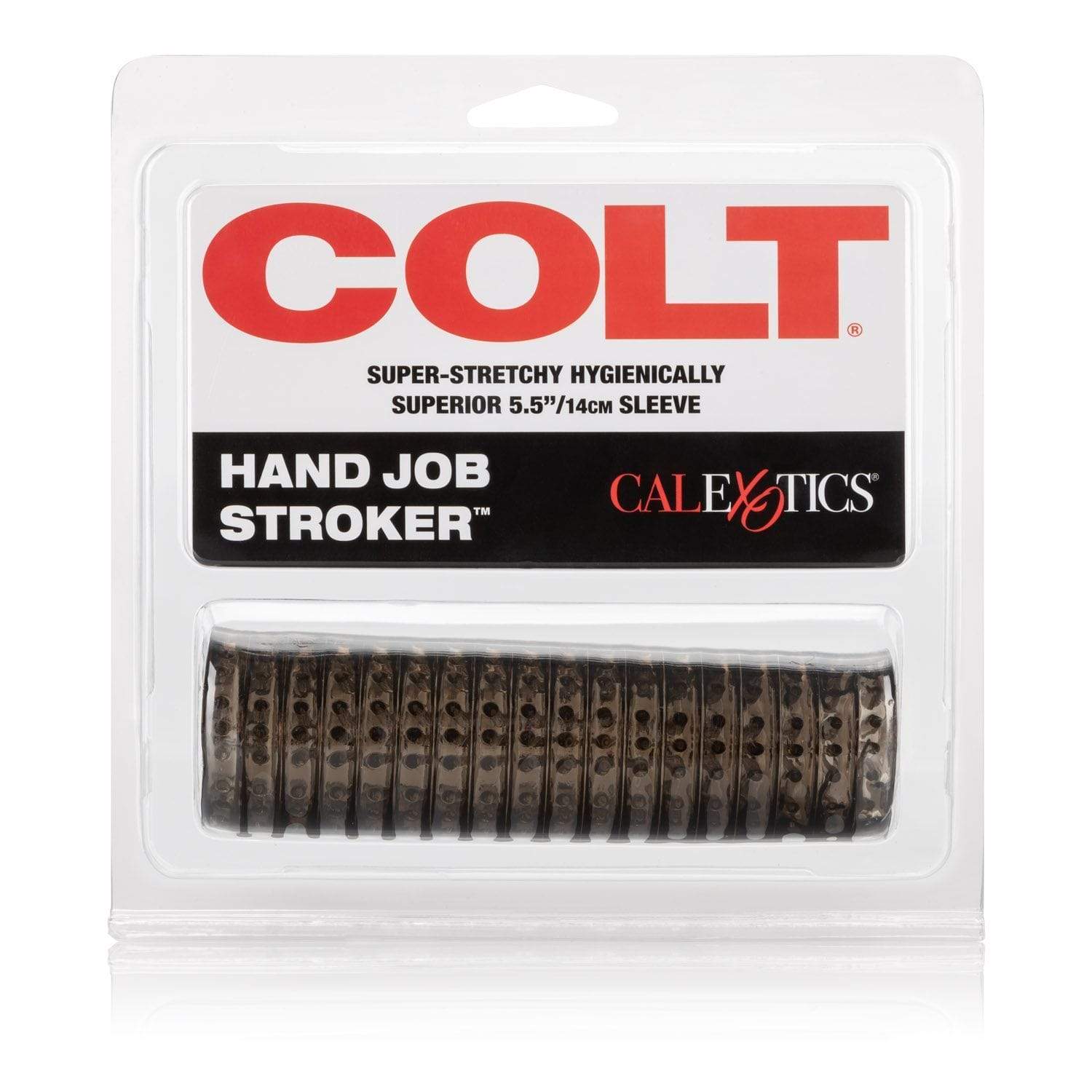 California Exotics - COLT Super Stretchy Hand Job Stroker Cock Sleeve (Black) CE1459 CherryAffairs