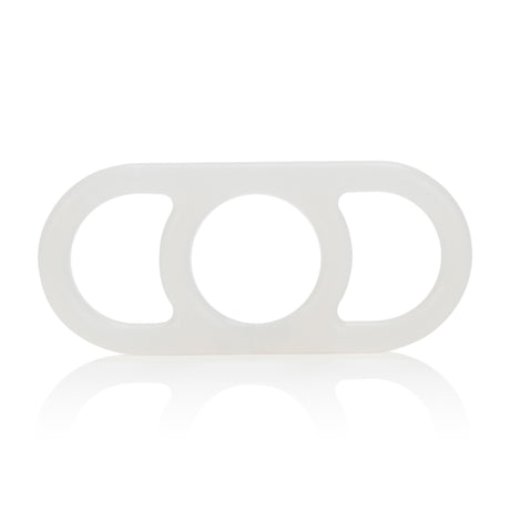 California Exotics - Commander Erection Enhancer Cock Ring (White) CE1384 CherryAffairs