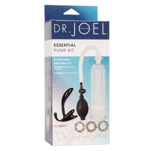 California Exotics - Dr Joel Kaplan Essential Penis Pump Kit (Clear) CE1852 CherryAffairs