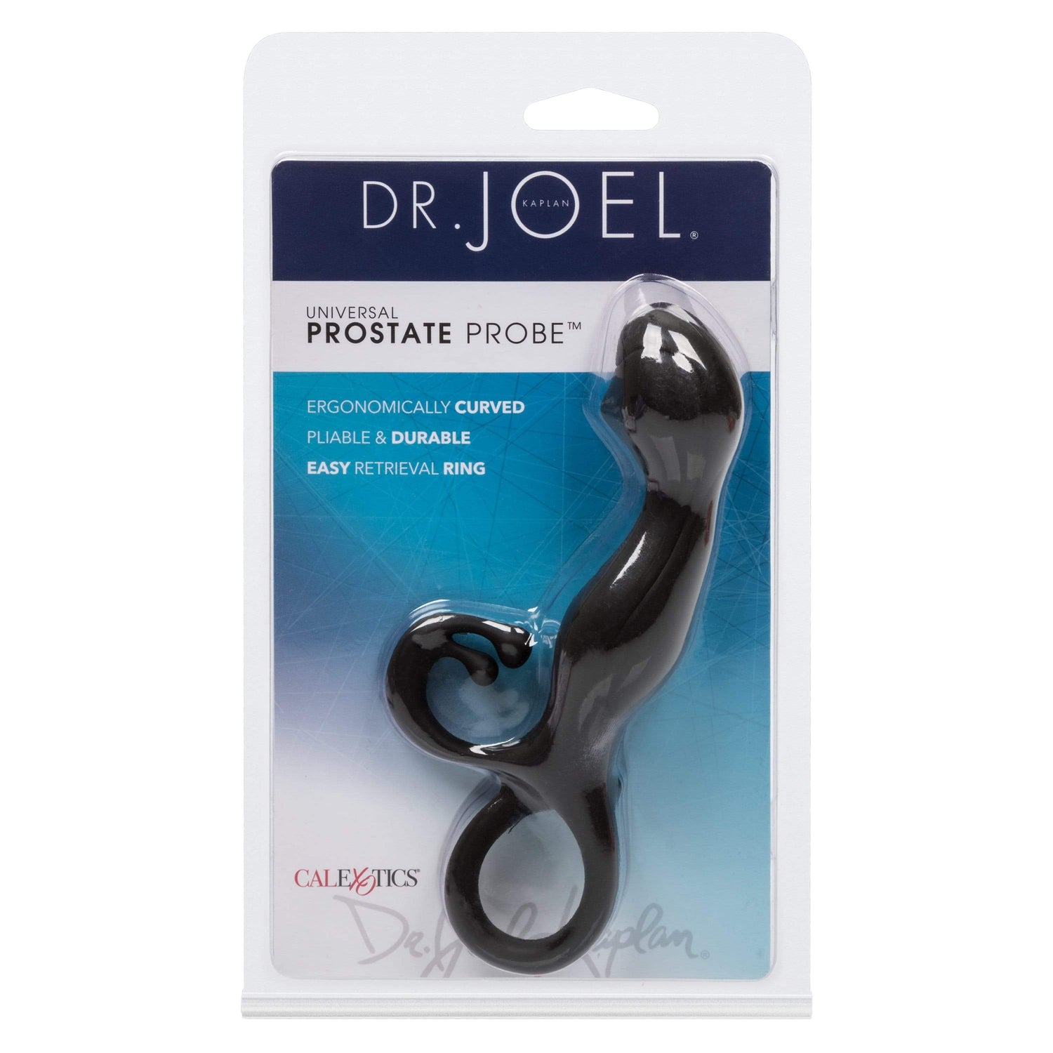 California Exotics - Dr Joel Kaplan Universal Prostate Probe Massager (Black) CE1844 CherryAffairs