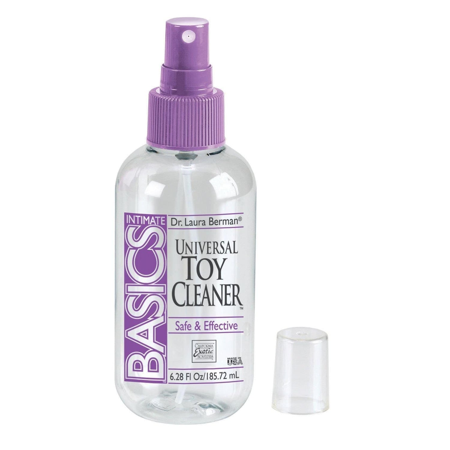 California Exotics - Dr. Laura Berman Intimate Basics Anti Bacterial Toy Cleaner (Clear) CE1251 CherryAffairs