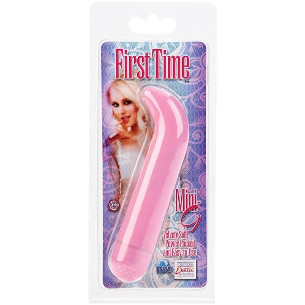 California Exotics - First Time Mini G Spot Vibrator 4.5" (Pink) CE1316 CherryAffairs