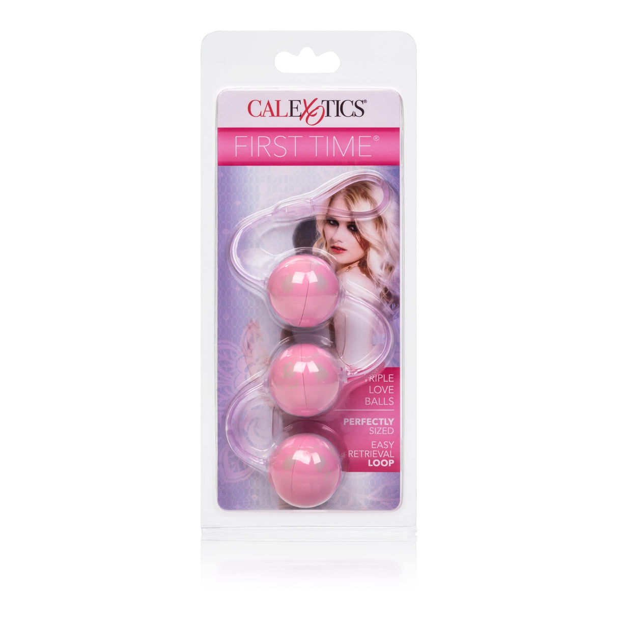 California Exotics - First Time Triple Love Kegel Balls (Pink) CE1577 CherryAffairs