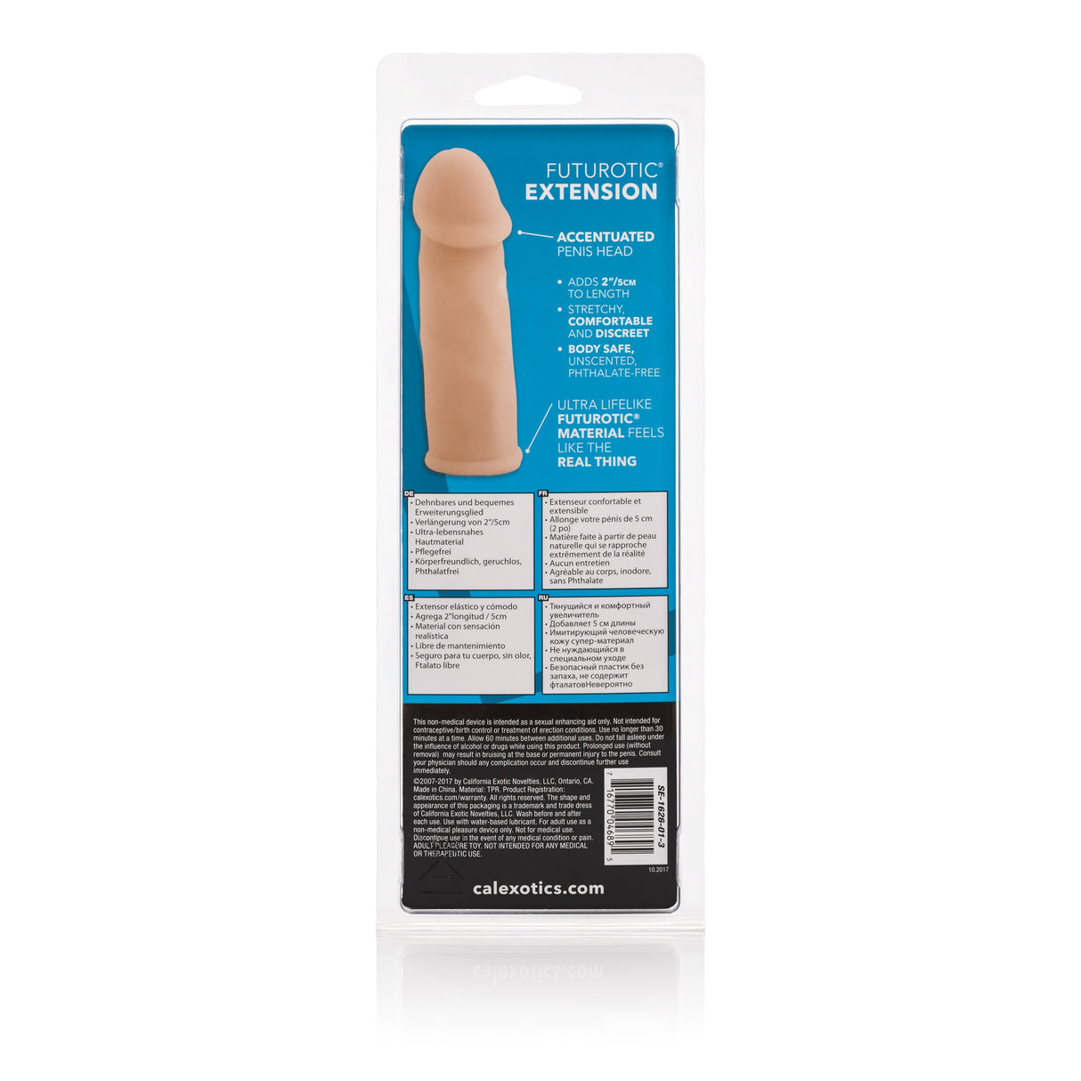 California Exotics - Futurotic Penis Extender (Beige) CE1485 CherryAffairs