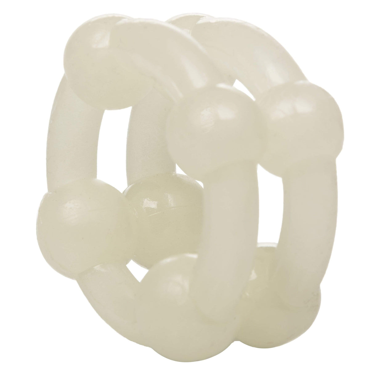 California Exotics - Island Rings Double Stacker Cock Ring (White) CE1808 CherryAffairs