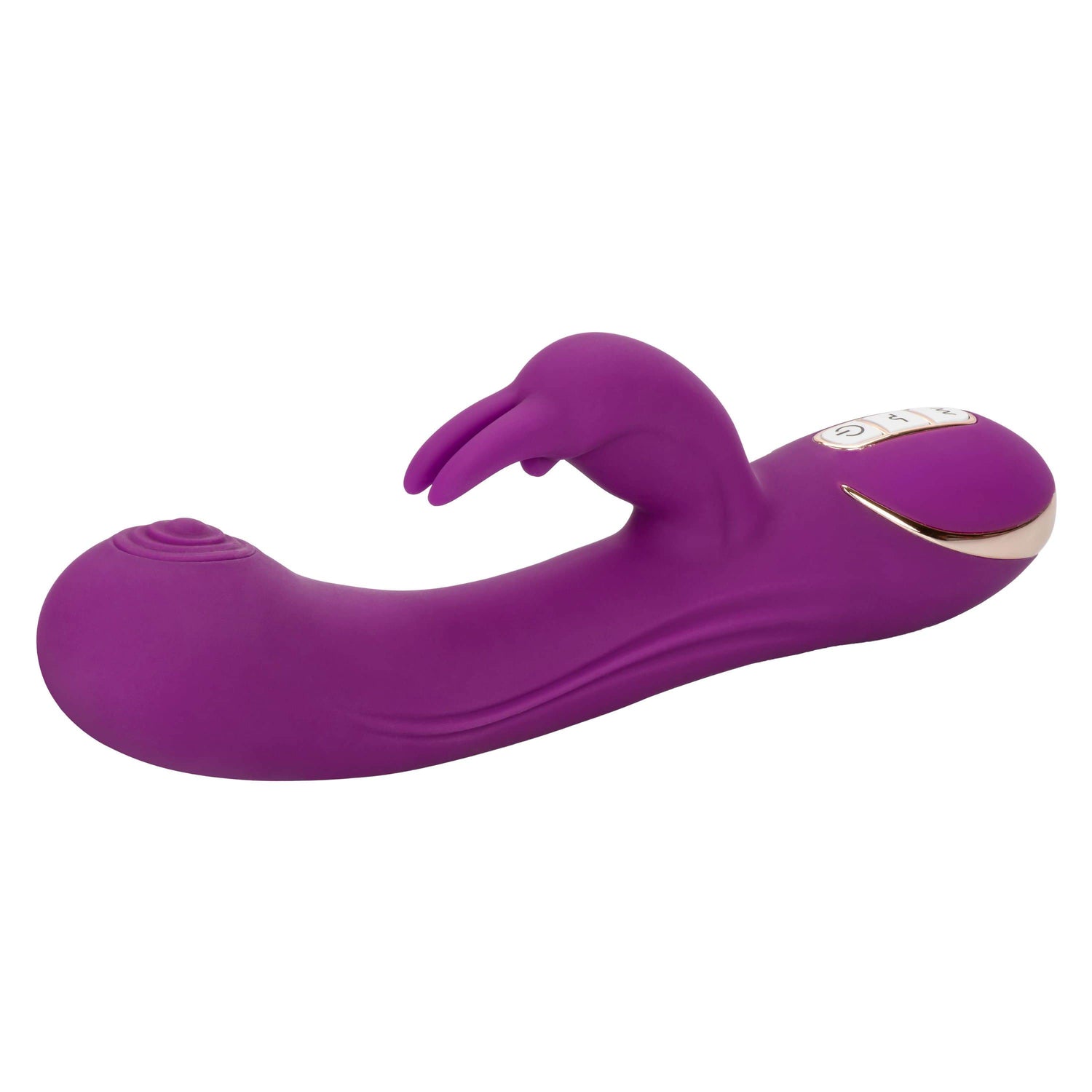 California Exotics - Jack Rabbit Signature Silicone Thumping Rabbit Vibrator (Purple) CE1781 CherryAffairs