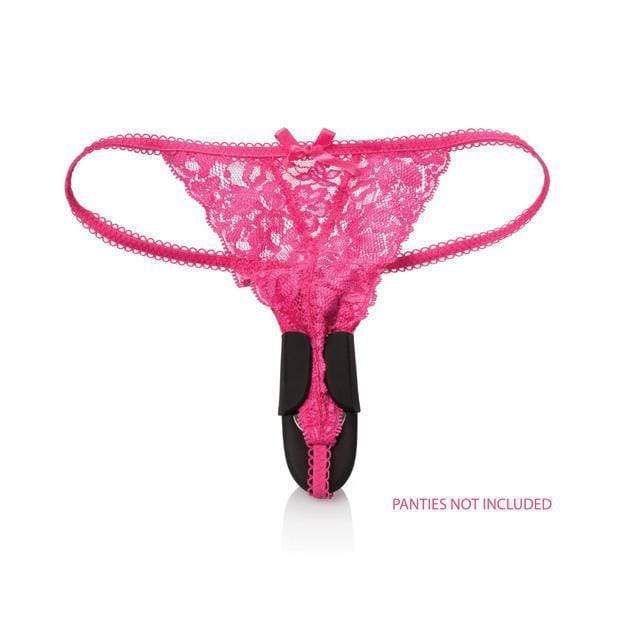 California Exotics - Lock N Play Remote Panty Vibrator (Black) CE1347 CherryAffairs