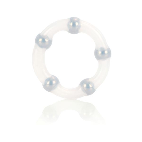 California Exotics - Metallic Bead Cock Ring - CherryAffairs.sg