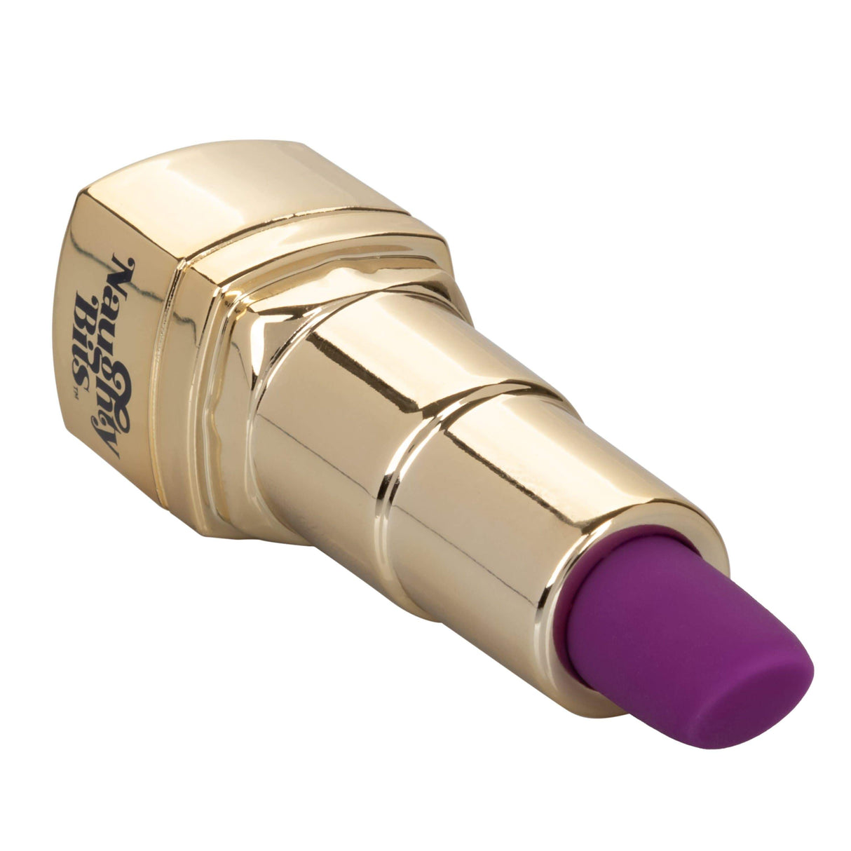 California Exotics - Naughty Bits Bad Bitch Discreet Lipstick Vibrator (Gold) CE1757 CherryAffairs