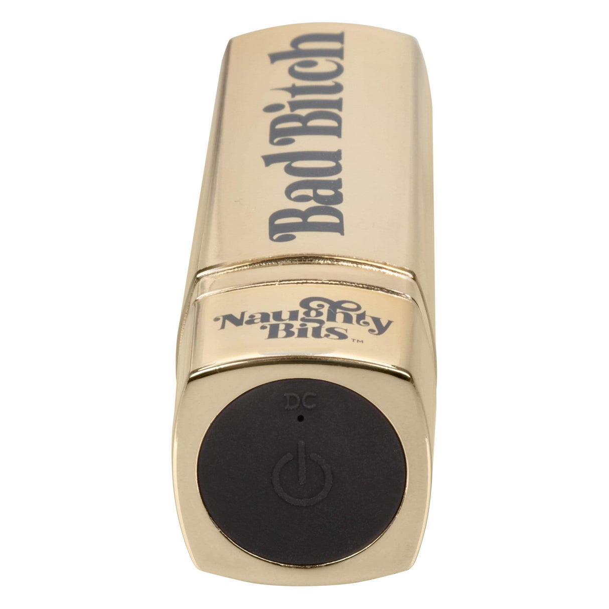 California Exotics - Naughty Bits Bad Bitch Discreet Lipstick Vibrator (Gold)    Discreet Toys