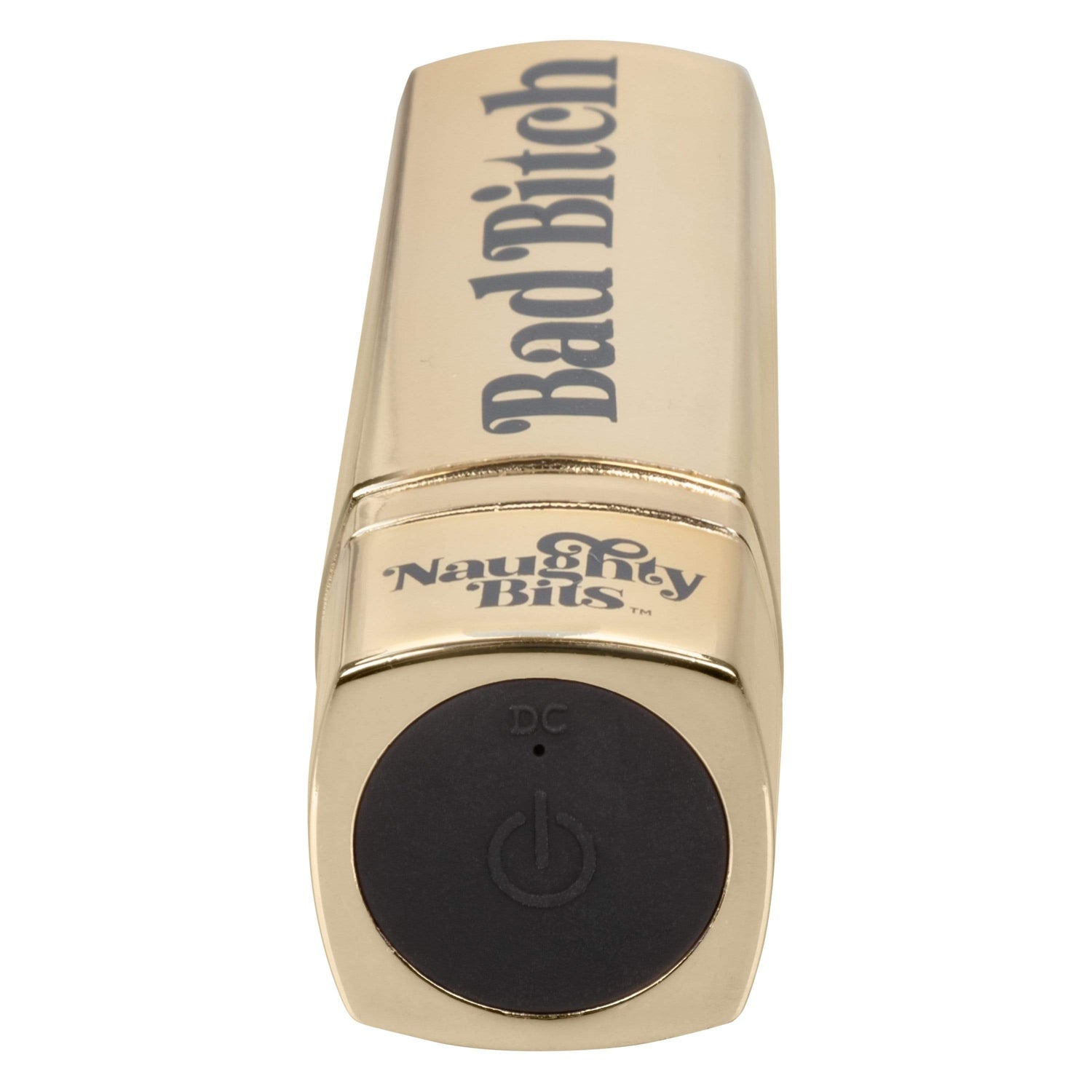 California Exotics - Naughty Bits Bad Bitch Discreet Lipstick Vibrator (Gold)    Discreet Toys