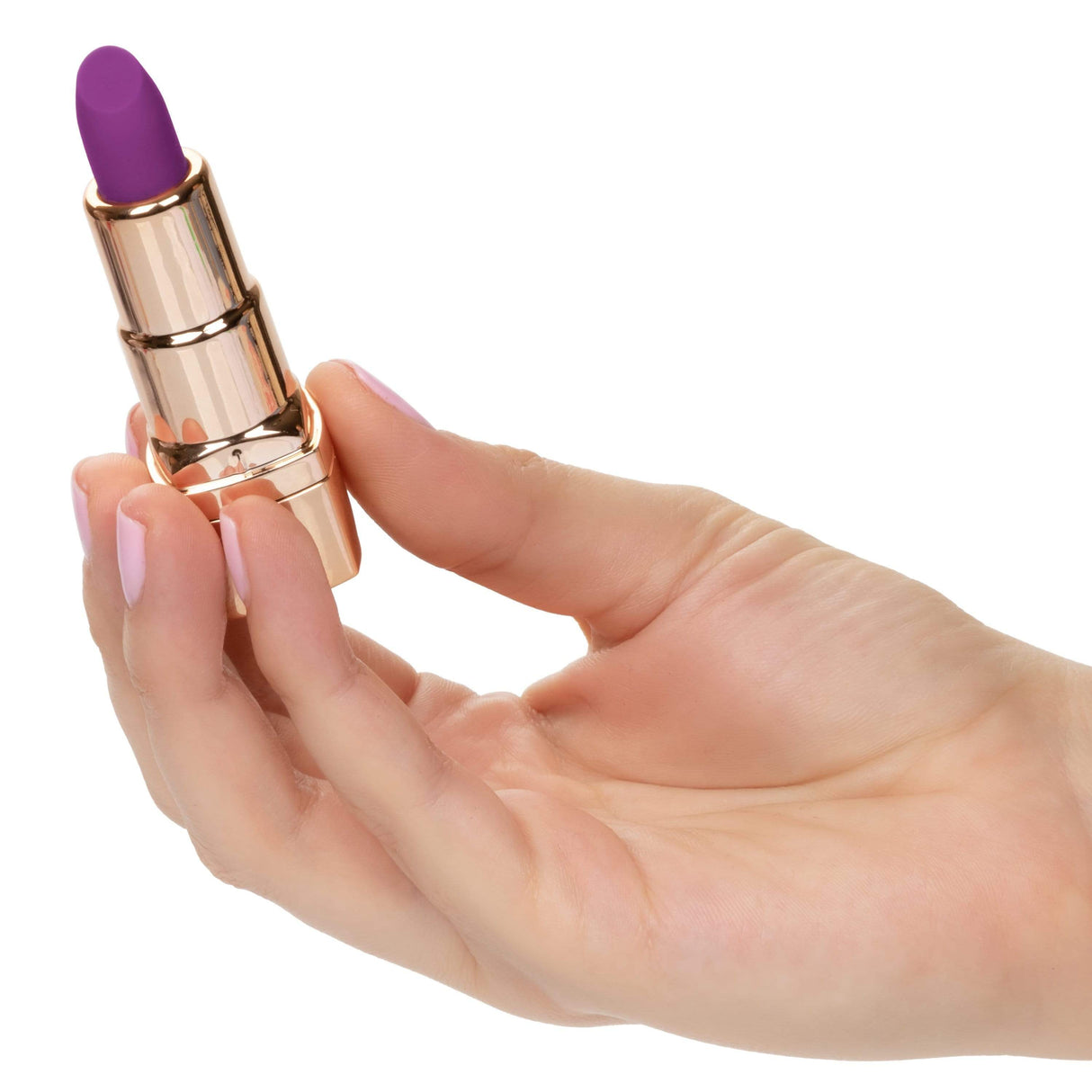 California Exotics - Naughty Bits Bad Bitch Discreet Lipstick Vibrator (Gold) CE1757 CherryAffairs