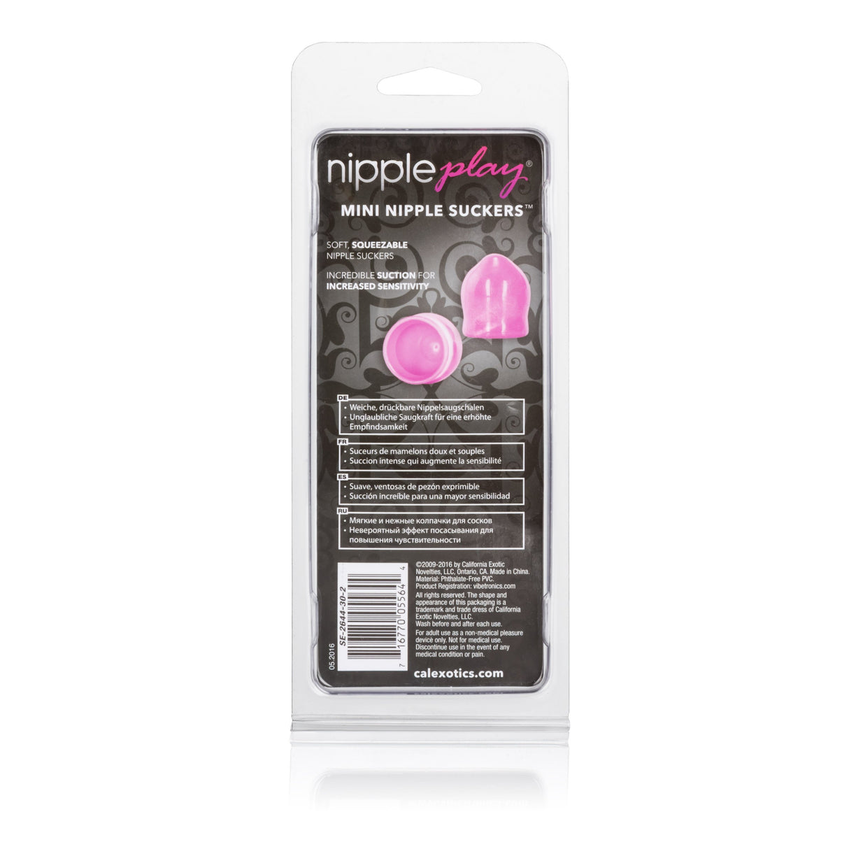 California Exotics - Nipple Play Mini Soft Nipple Suckers CherryAffairs