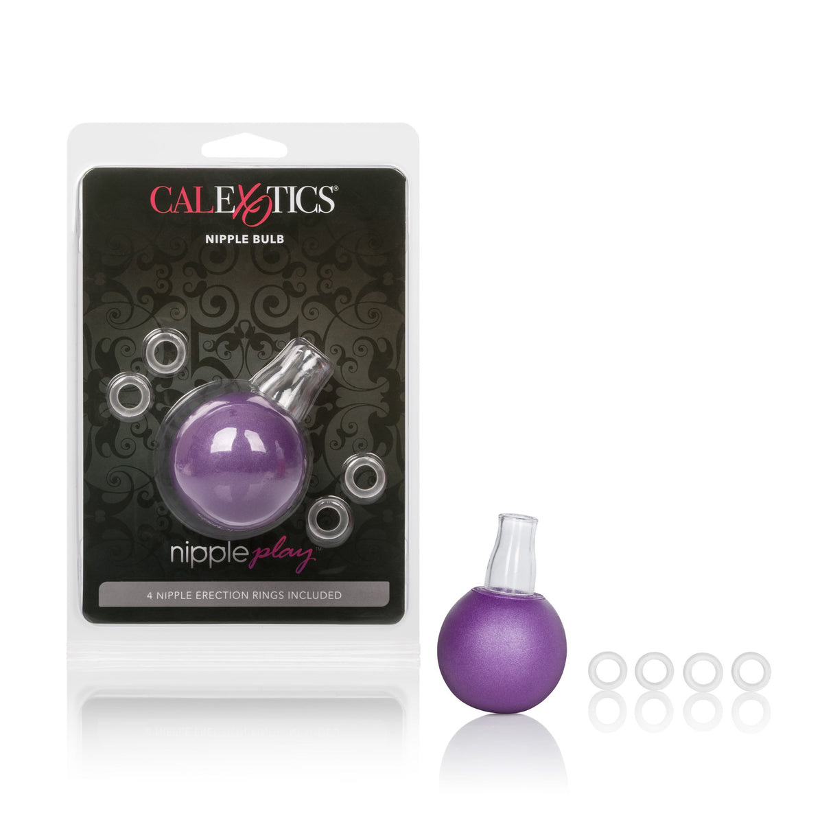 California Exotics - Nipple Play Nipple Bulb Pump (Purple) CE1410 CherryAffairs