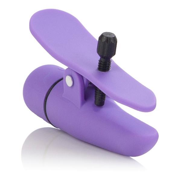 California Exotics - Nipple Play Nipplettes Clamps (Purple) - CherryAffairs.sg