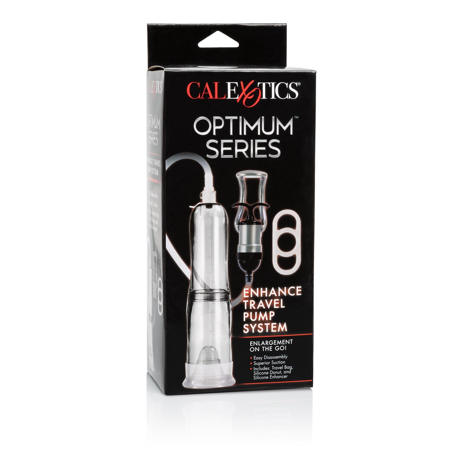California Exotics - Optimum Series Enhance Travel Pump System (Clear) CE1510 CherryAffairs
