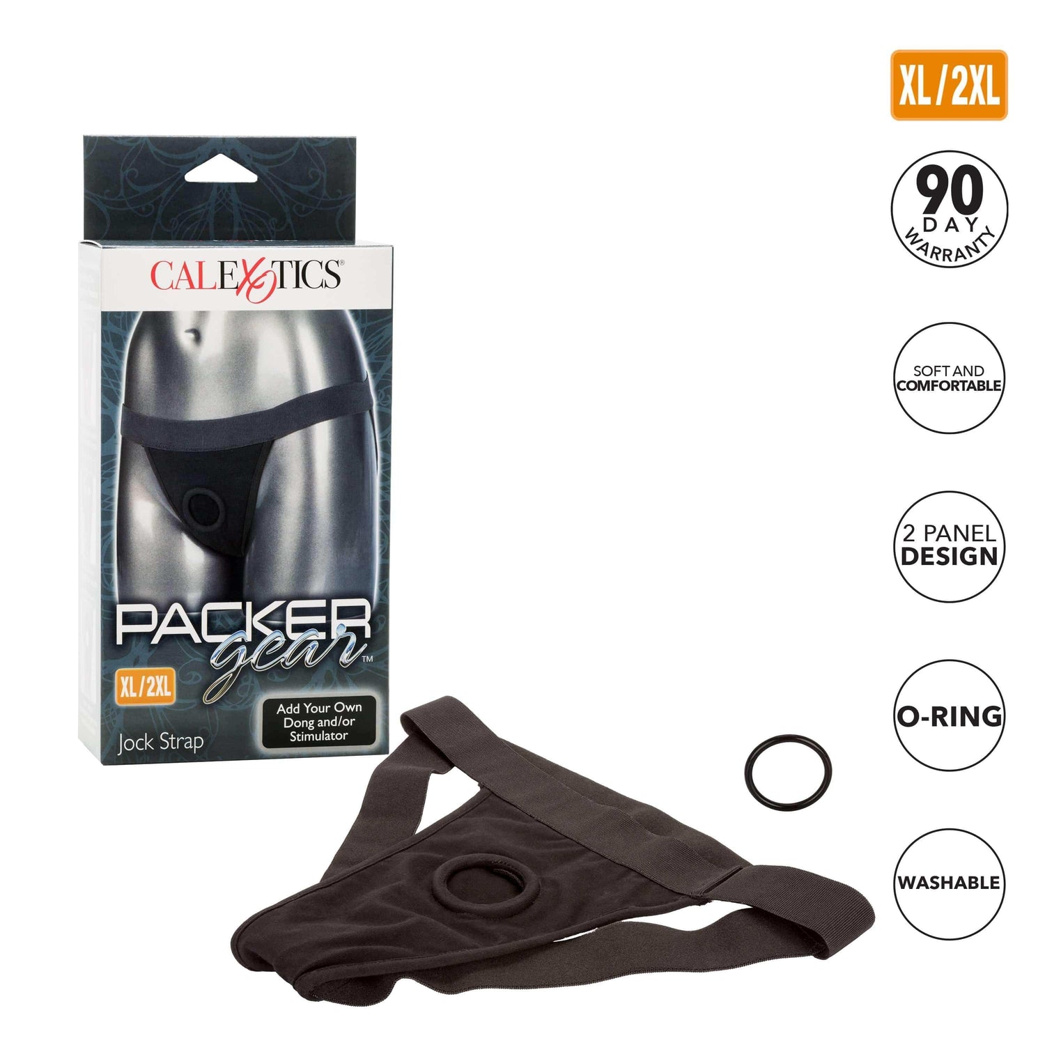 California Exotics - Packer Gear Jock Strap On Harness    Strap On w/o Dildo