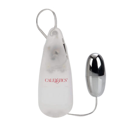 California Exotics - Pocket Exotics Vibrating Silver Bullet with Remote (SIlver) CE1794 CherryAffairs