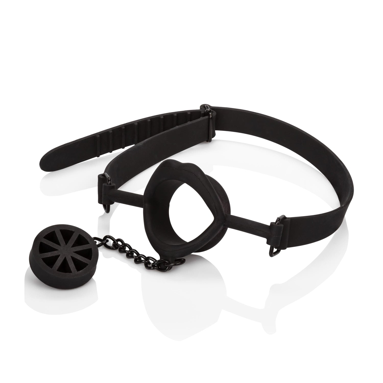 California Exotics - Scandal Silicone Stopper Gag (Black) CE1411 CherryAffairs