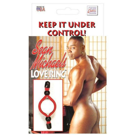 California Exotics - Sean Michael's Love Ring (Red) CE1217 CherryAffairs