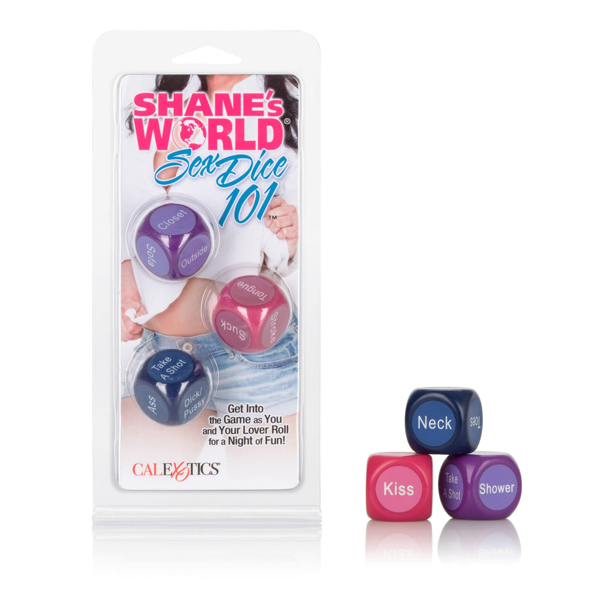 California Exotics - Shane's World Sex Dice 101 (Multi Colour) CE1405 CherryAffairs
