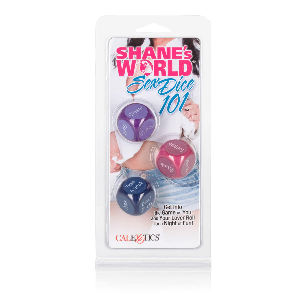 California Exotics - Shane's World Sex Dice 101 (Multi Colour) CE1405 CherryAffairs