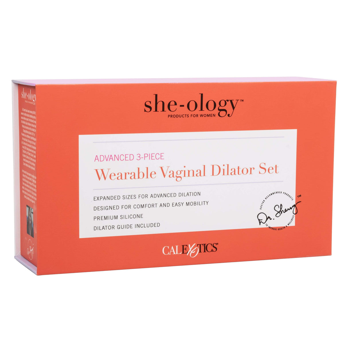 California Exotics - Sheology Advanced 3 Piece Wearable Vaginal Dilator Set (Multi Colour) CE1867 CherryAffairs