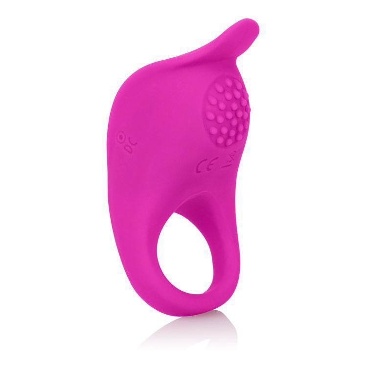 California Exotics - Silicone Rechargeable Teasing Enhancer Cock Ring (Pink) CE1397 CherryAffairs