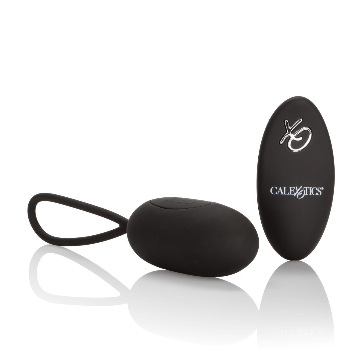 California Exotics - Silicone Remote Rechargeable Egg Vibrator (Black) CE1628 CherryAffairs