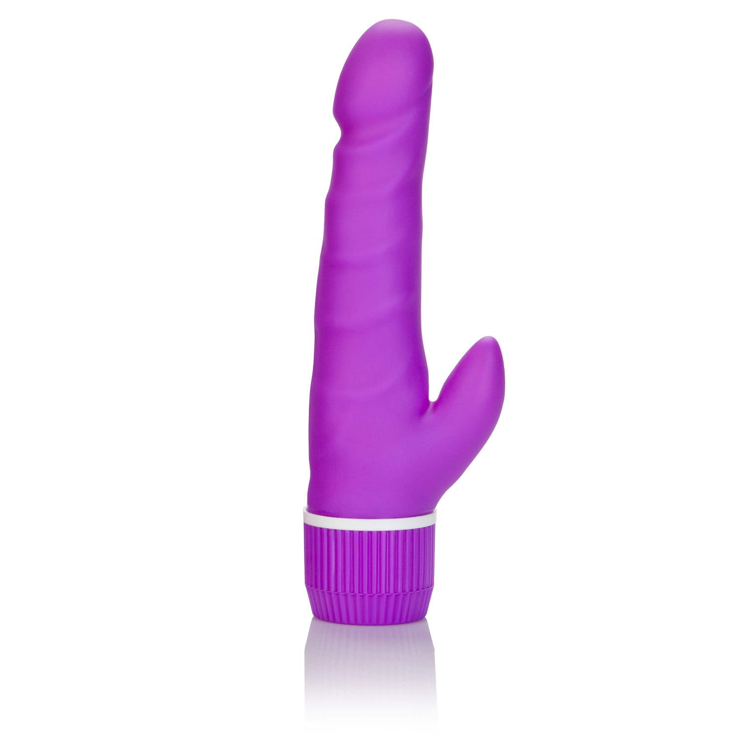 California Exotics - Spellbound Stud Double Jack Rabbit Vibrator (Purple) CE1373 CherryAffairs