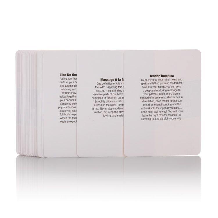 California Exotics - Touch Me Erotic Card Game (White) CE1409 CherryAffairs